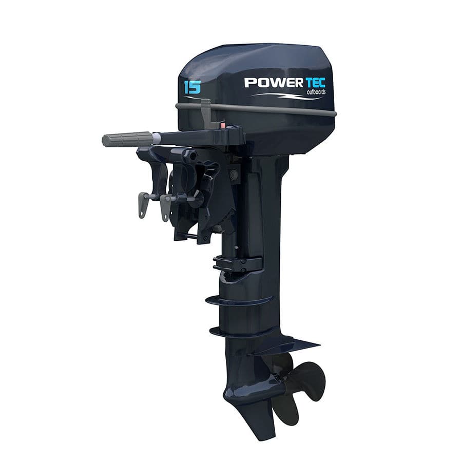 2stroke engine Powertec 15 Outboard Group Motors outboard