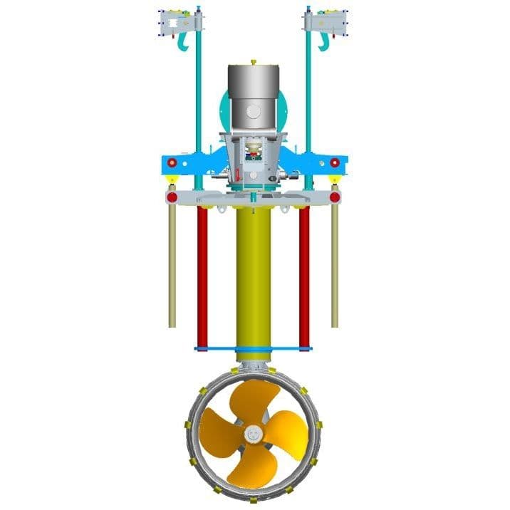 Azimuth thruster TLAT850RT Dutch Thrustleader Marine Propulsion
