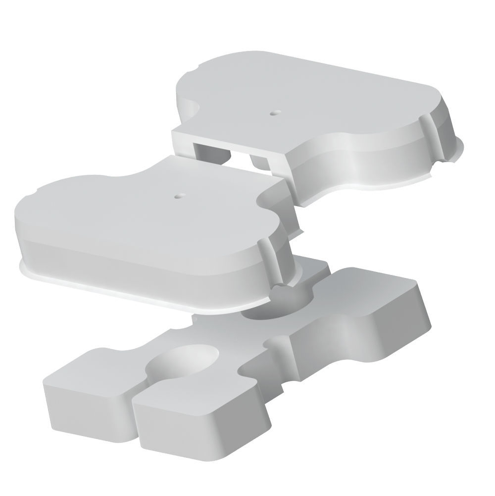 Boat snap fastener Fitblock® DAUREKA SRL for panels / male / female