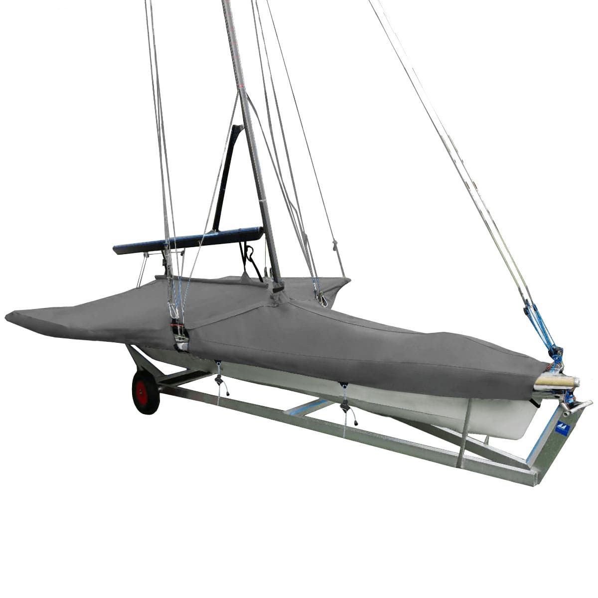 Protective cover - SA70P - OCEANSOUTH - for sailing dinghies / gray / 49er