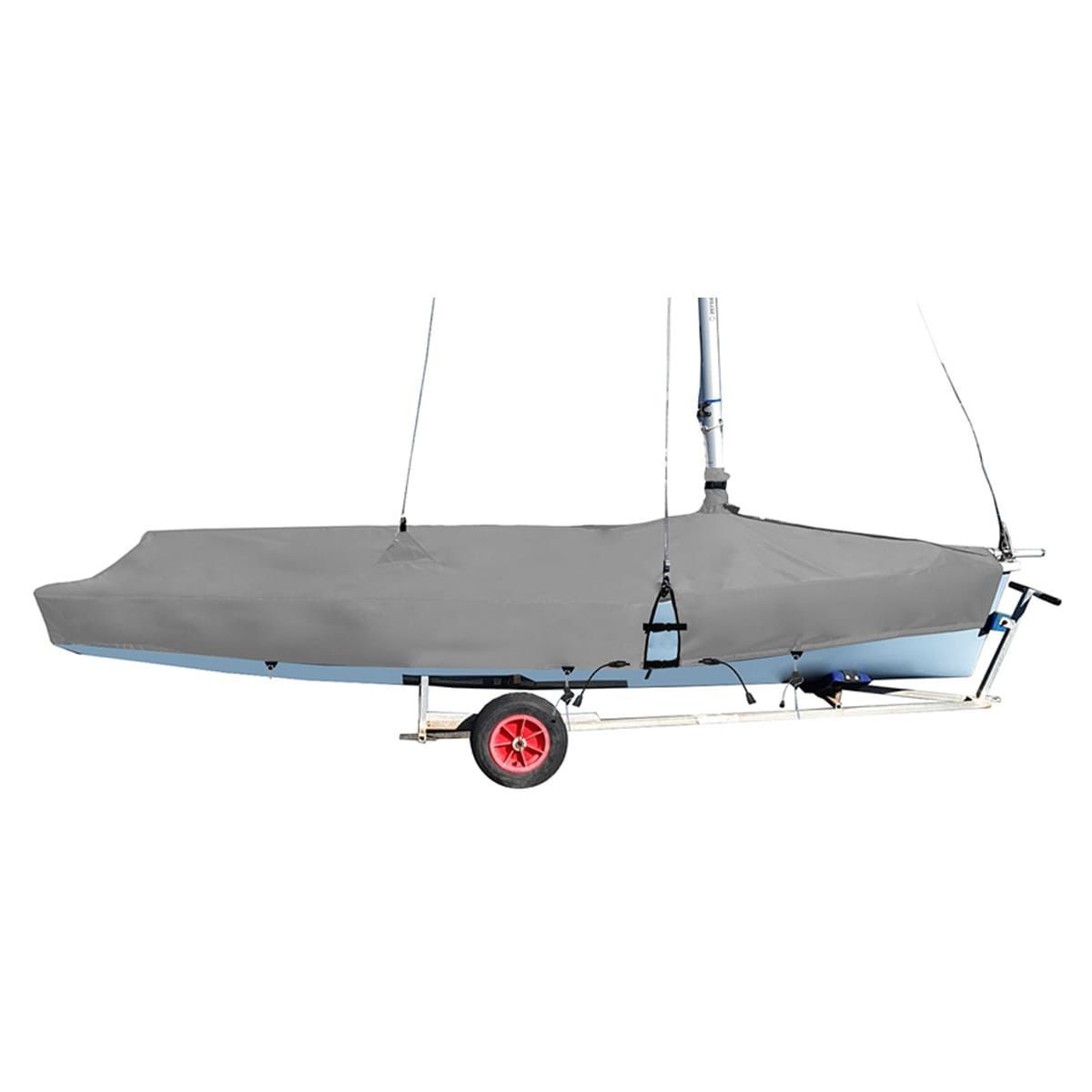 Protective cover SA170P OCEANSOUTH for sailing dinghies / gray