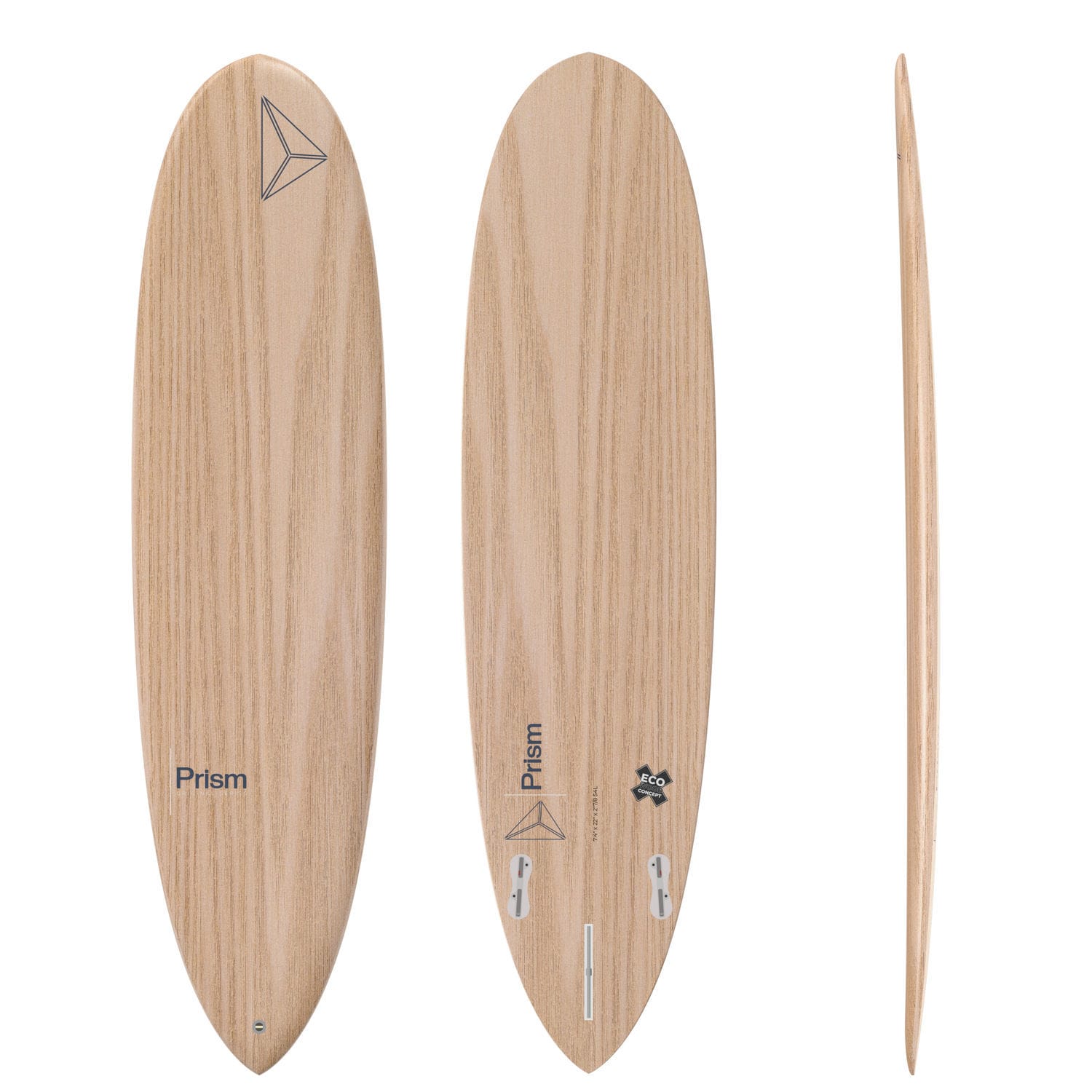 Longboard surfboard Minilong 7’4 ORIGINAL SERIES FCS 2 Prism