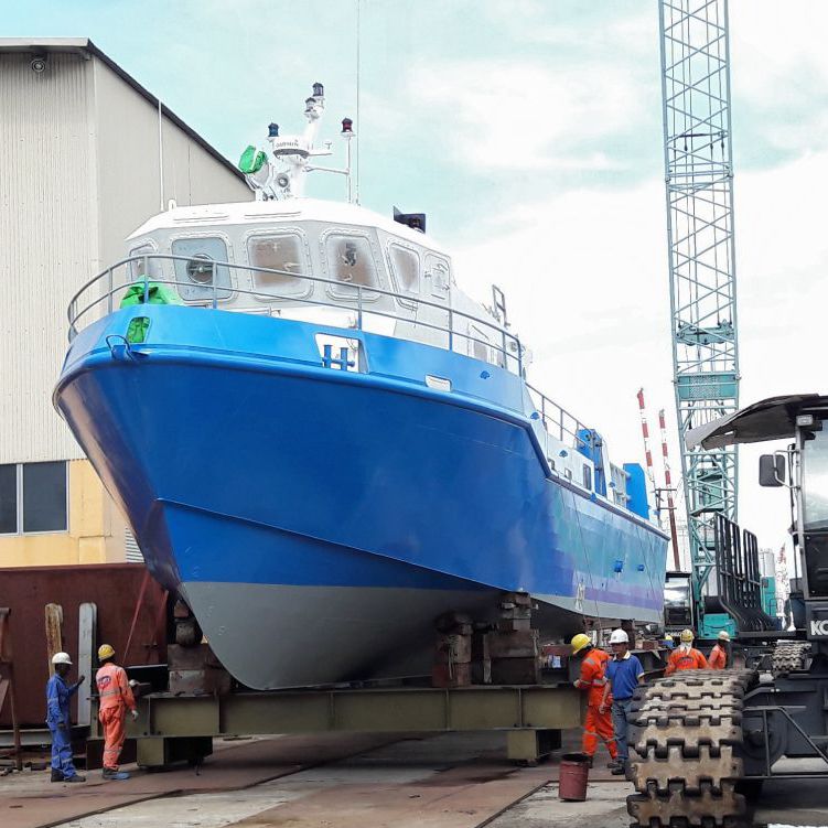 Crew transfer offshore support vessel 24M Dundee Marine & Industrial Services Pte Ltd supply