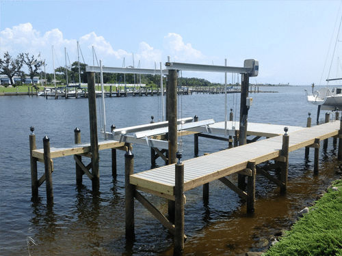 Boat lift - Platinum - IMM Quality Boat Lifts, Inc. - dock-mounted ...