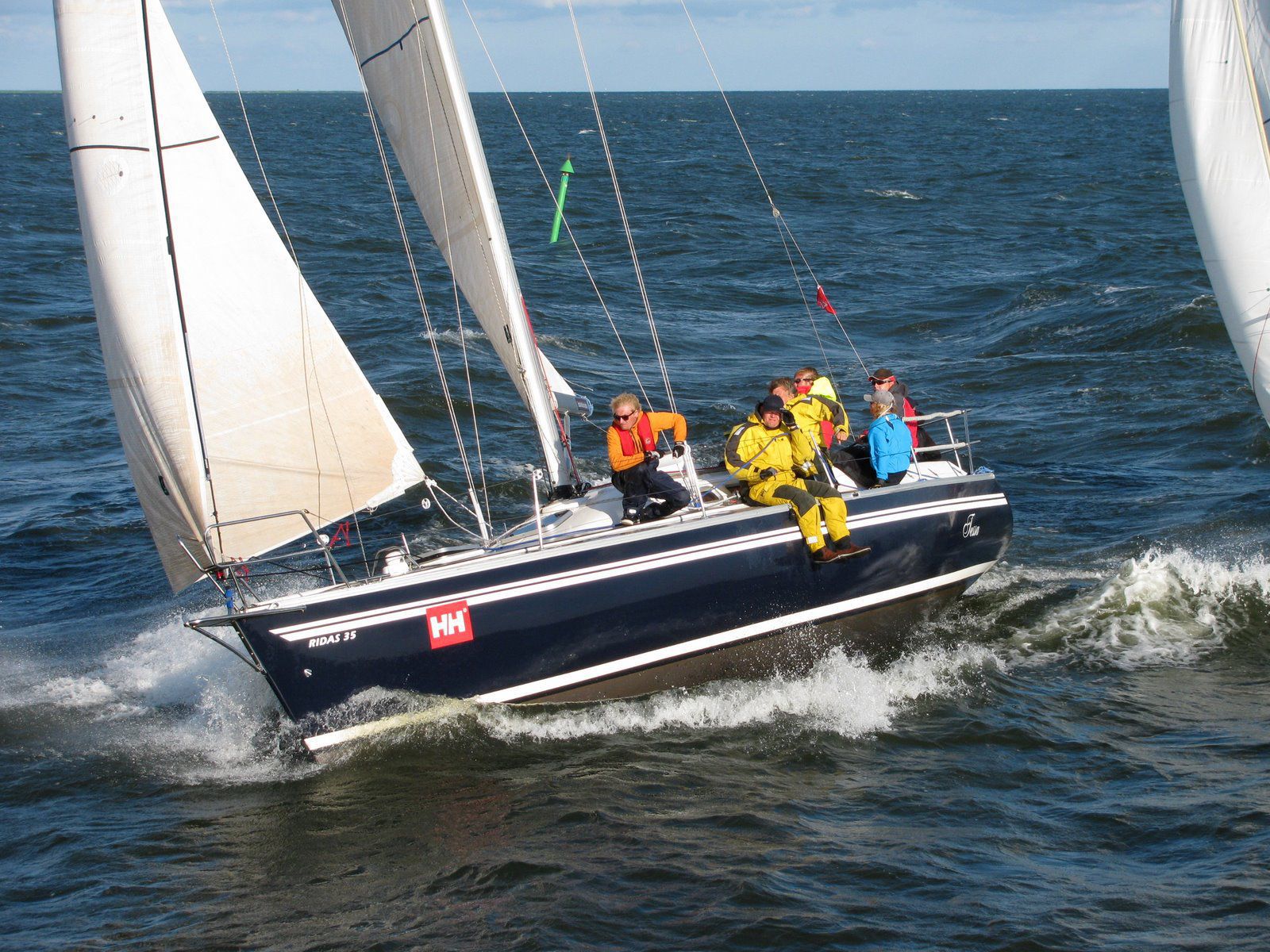 Cruising sailboat - RIDAS 35 - Ridas Yacht - 3-cabin