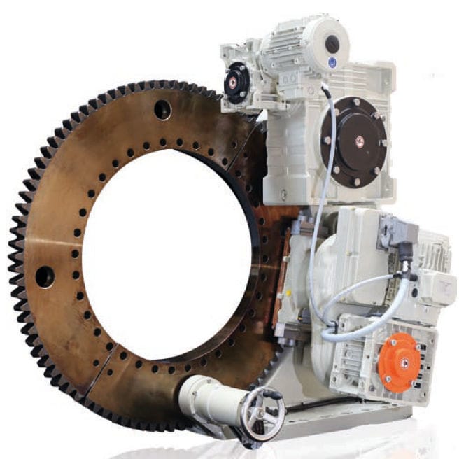 Ship propeller shaft brake EMBSTOP SBT KTR