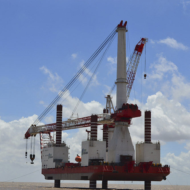 Offshore platform jackup system Jack Up System GENMA SOLUTION