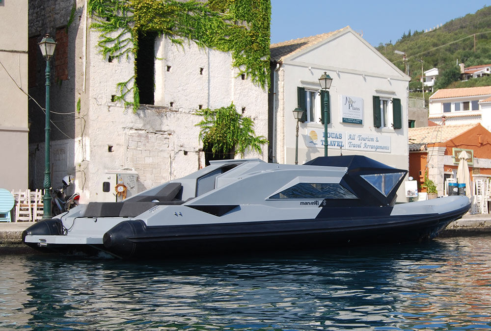 Outboard inflatable boat 41 S Marvel inboard / diesel / twinengine