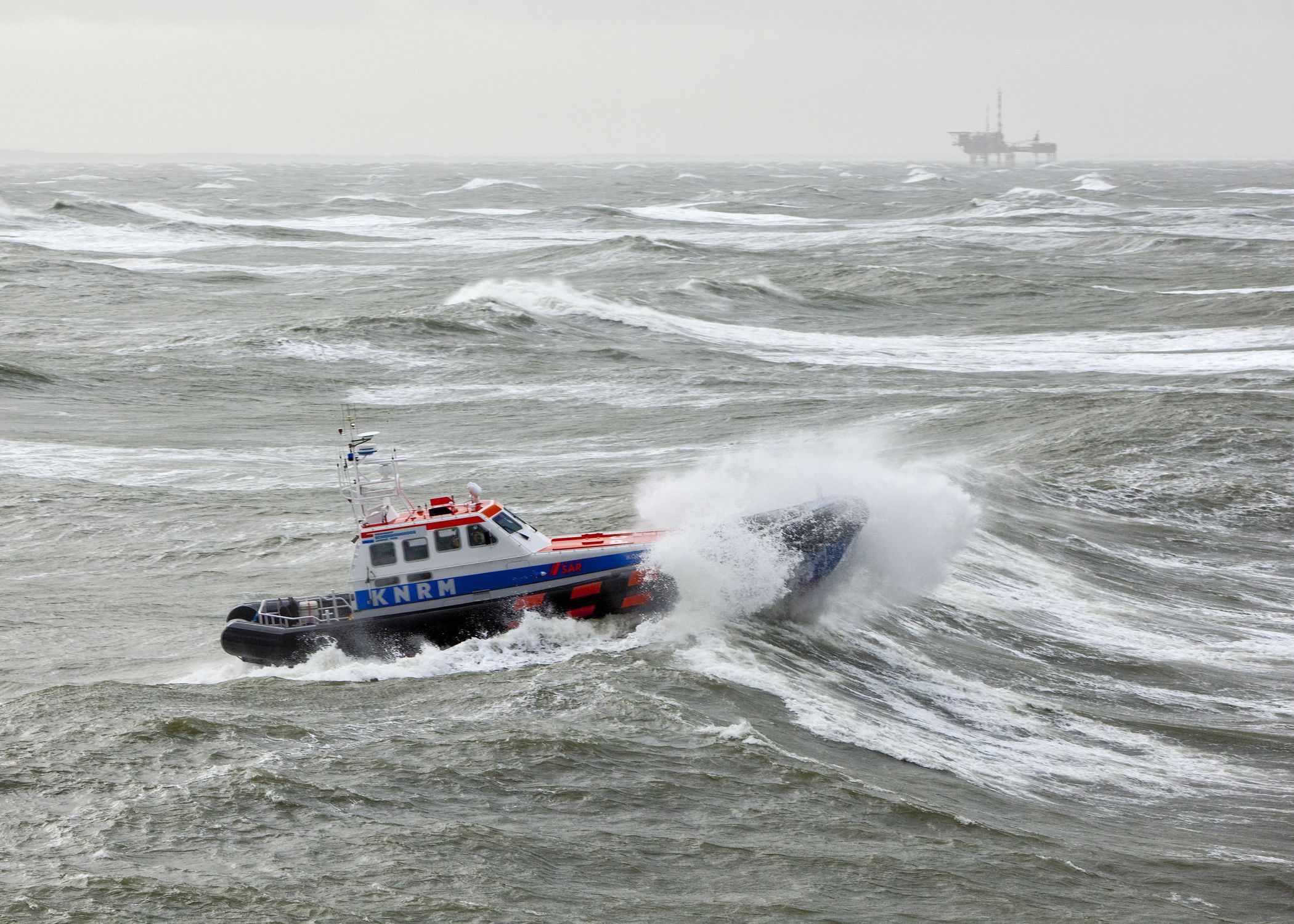 Rescue boat professional boat - Arie Visser class - Habbeke Shipyard ...