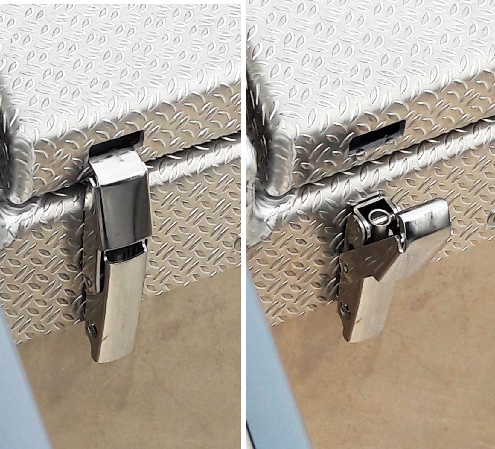 Boat draw latch 385665 Tietoset Marine Ltd. stainless steel