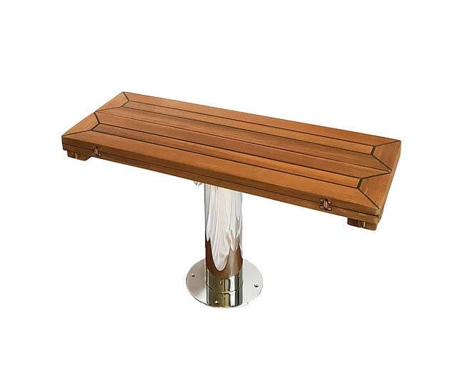 Boat table Rio Mia Marin folding / adjustable / teak