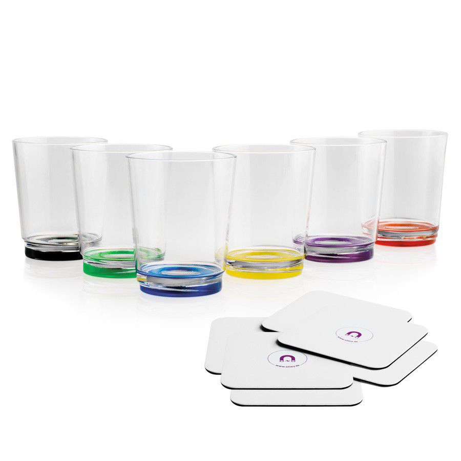 Plastic glass maglassX GmbH blue / gray / green