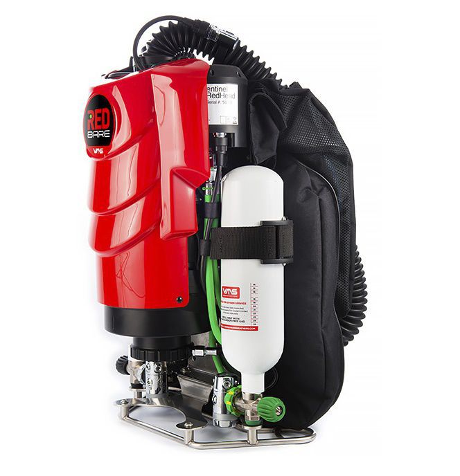 Closed circuit diving rebreather - RedBare CCR - Vobster Marine Systems