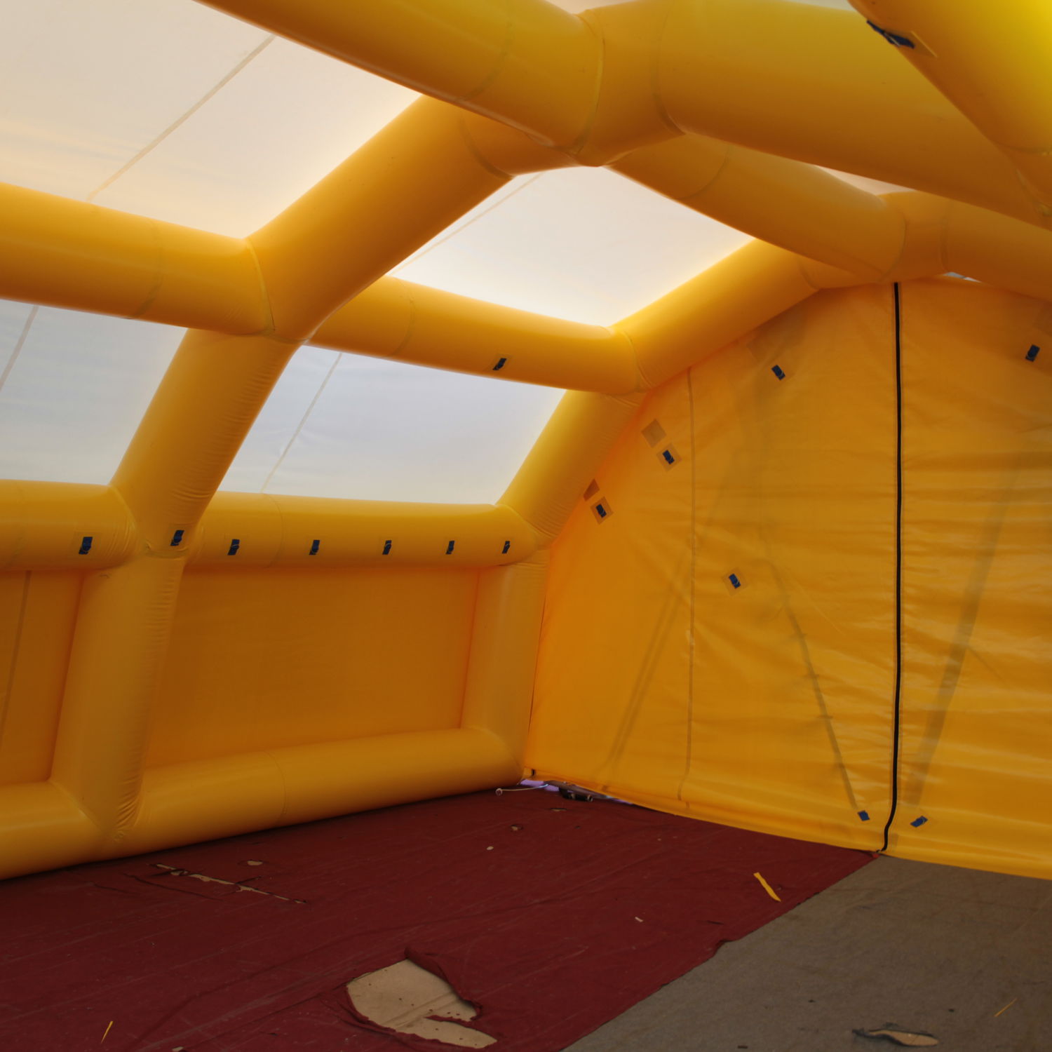 Boat technical shelter - Vector Inflatables