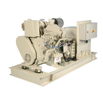 Diesel generator set / for ships / emergency