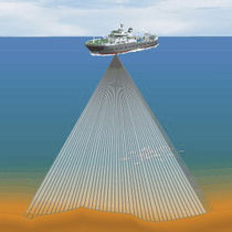 Boat echo sounder / for hydrographic surveys...