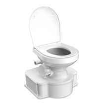 Marine toilet / manual / ceramic / with...