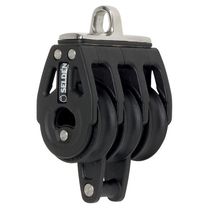Ball bearing block / triple / with fixed...