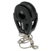Vertical block / single / with hasp/spring...