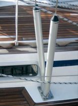 Stay rigging screw cover