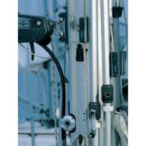 Open-body turnbuckle / fork / fork / backstay