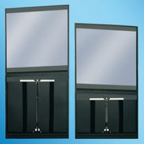 Yacht window / for boats / sliding / rectangular