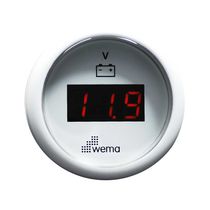 Digital boat voltmeter