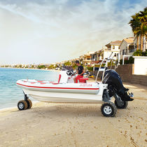 Amphibious inflatable boat / outboard /...