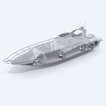 Boat combined heater-air conditioner / for...