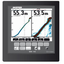 Ship echo sounder / with LCD display