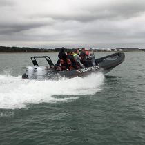 Patrol boat professional boat / outboard...