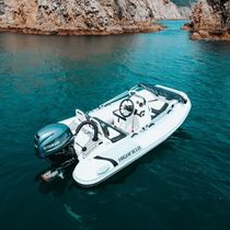 Outboard inflatable boat / rigid / center...