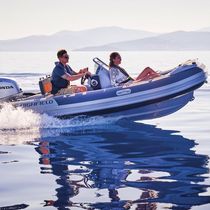 Outboard inflatable boat / rigid / side...