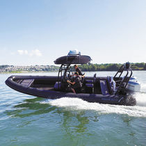 Patrol boat / work boat / outboard / aluminum