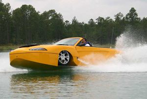 amphibious car