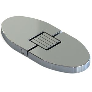 HS0043 Stainless Steel Small Hinges (55x39x2mm) - V2A AISI 304 Rust-Proof, Pack Of 4 For Boats, Cabinets, Doors