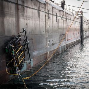 hull cleaning underwater ROV