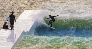 floating wavepool