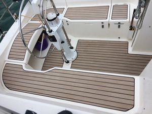 synthetic teak boat decking