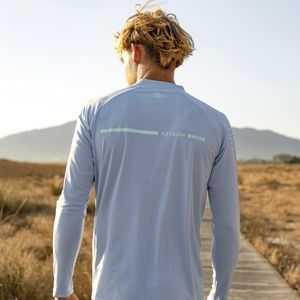 long-sleeve lycra top