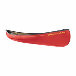 white-water canoe