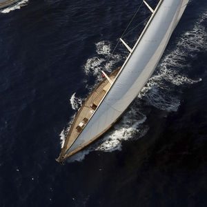 cruising sailing super-yacht