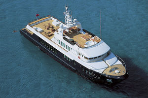 cruising super-yacht