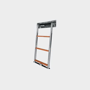 Boat ladder - Teak Isle Mfg. - telescopic / retractable / for swimming