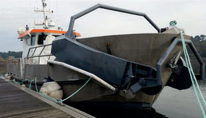 waste recovery barge