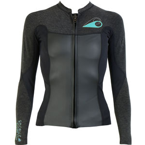 long-sleeve neoprene top