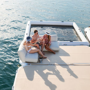 boat floating sofa