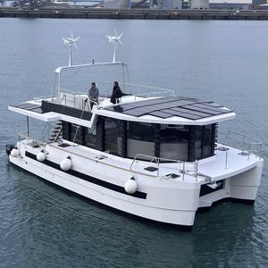 catamaran houseboat