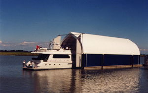 boat technical shelter