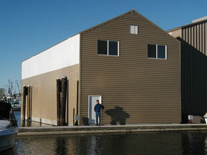 boat technical shelter
